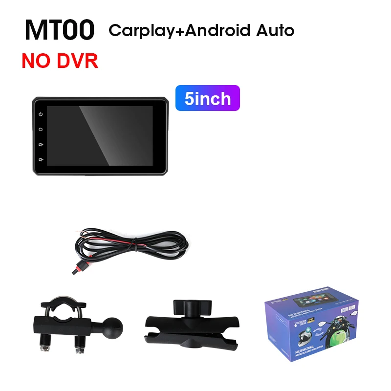 (dvr) Câmera Veicular Para Motocicleta De 5/6,86/7 Polegadas Com Carplay E À Prova D'água Ipx7