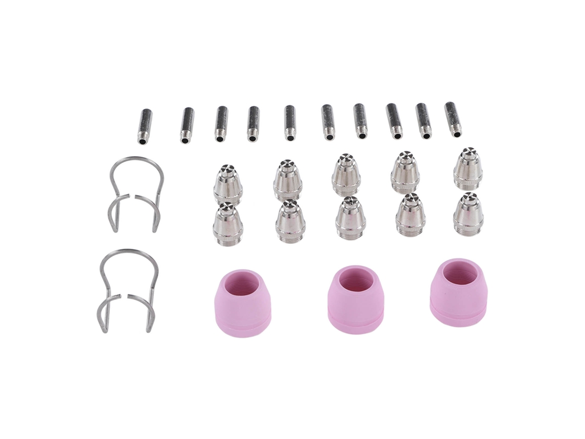 25 Piezas Kit De Electrodos Y Boquillas De Repuesto Para Torcha De Corte Plasma Ag60 Sg51 Consumibles
