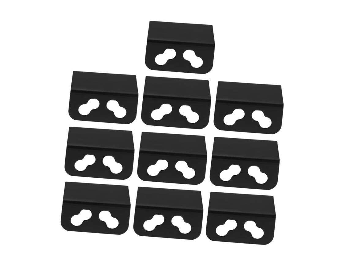 Conjunto De 10 Suportes Para Ventoinhas De Resfriamento, Suporte Duplo Para Ventoinhas, Encaixe Rápi Gokoco