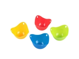 Formas De Silicone Premium Para Ovos Poché, Fáceis De Limpar, Ideais Para Assar E Obter Ovos Poché Perfeitos Sempre(vermelho, Amarelo, Azul