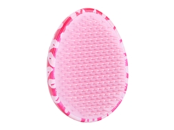 Pente De Massagem Unissex Anti-estático Para Cabelo Liso Ou Cacheado Ovo Forma Rosa Para Barbearia E Uso Em Casa