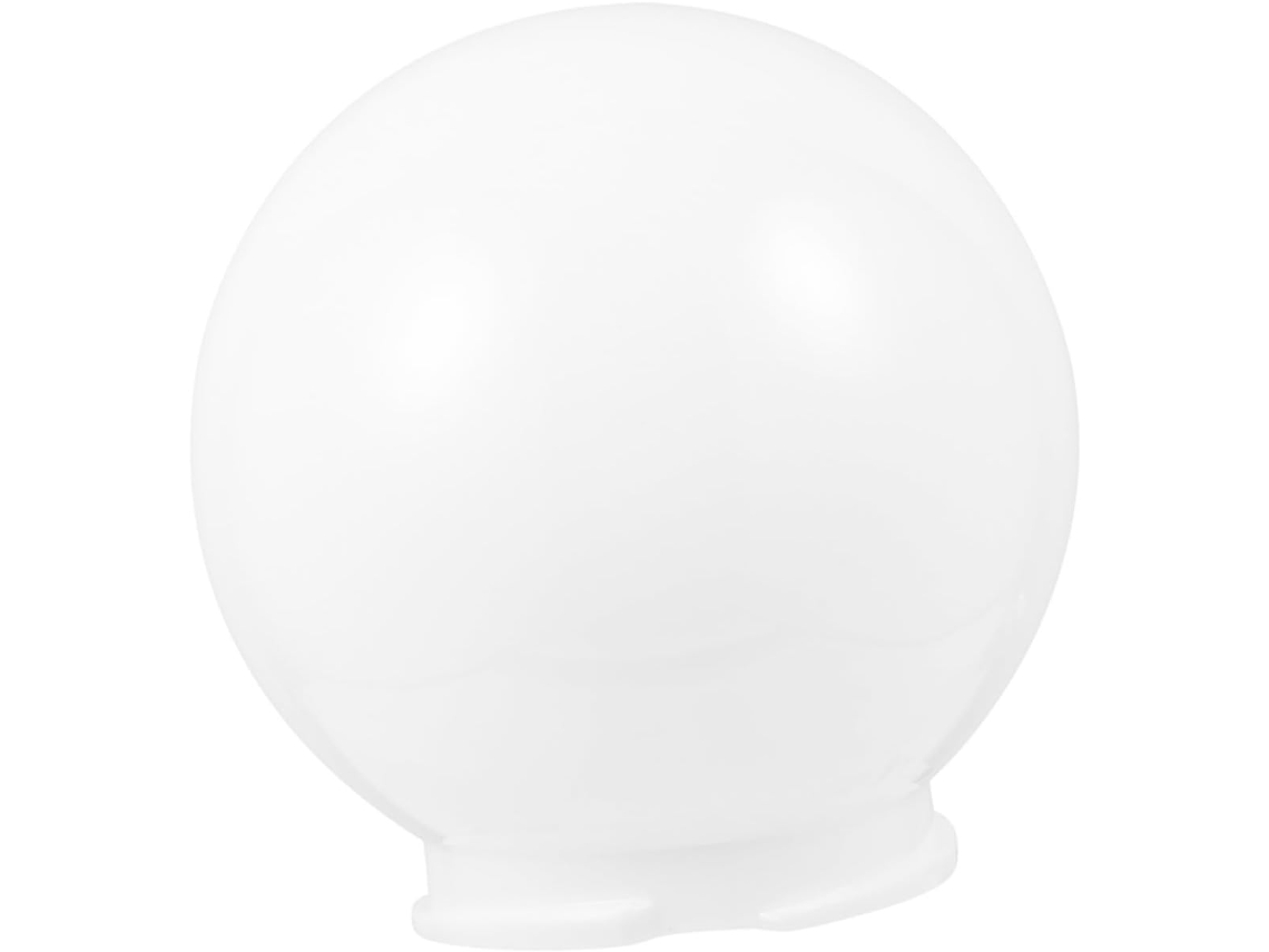 Globo de Fácil Instalação para Luminária Externa, Acrílico Branco, Estrutura Robusta para Jardim. SFUSHOS