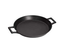 Absolut Black Alumínio Fundido Paella Pan Indução Completa INOXIBAR
