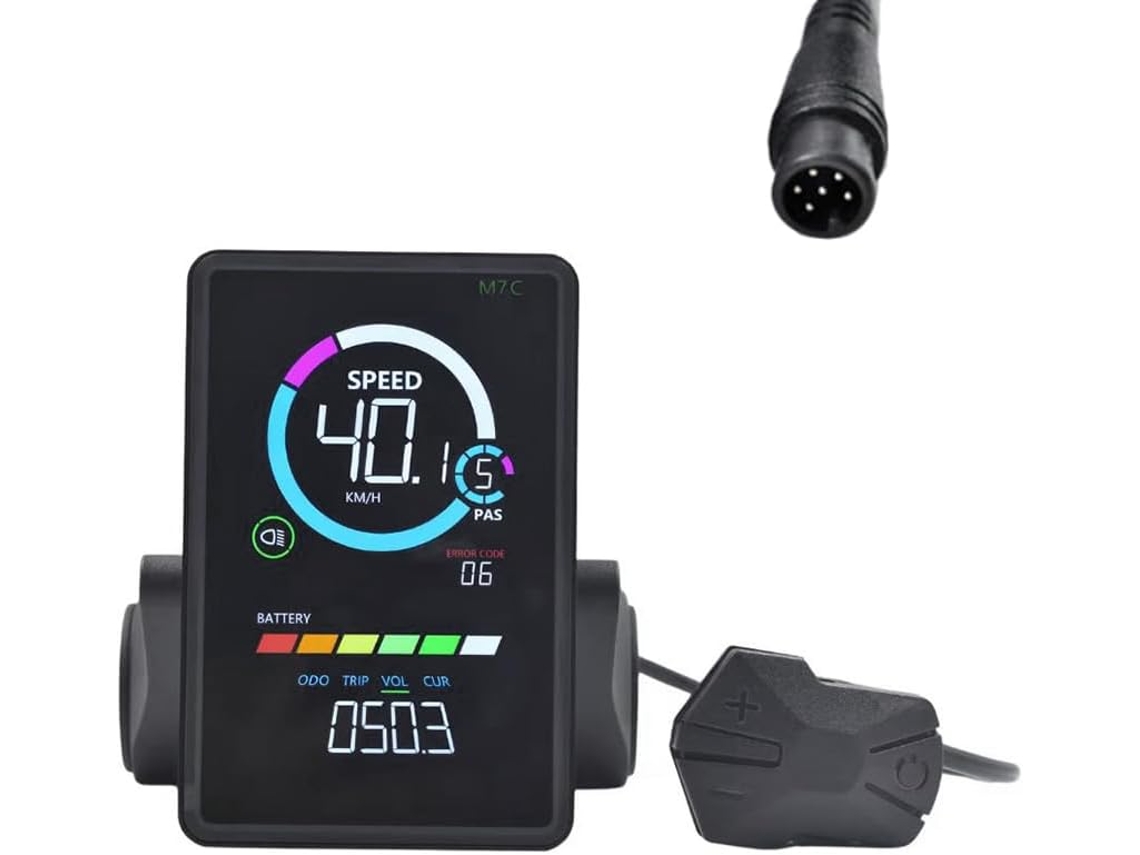 Computador de Bicicleta Elétrica com Display SFUSHOS