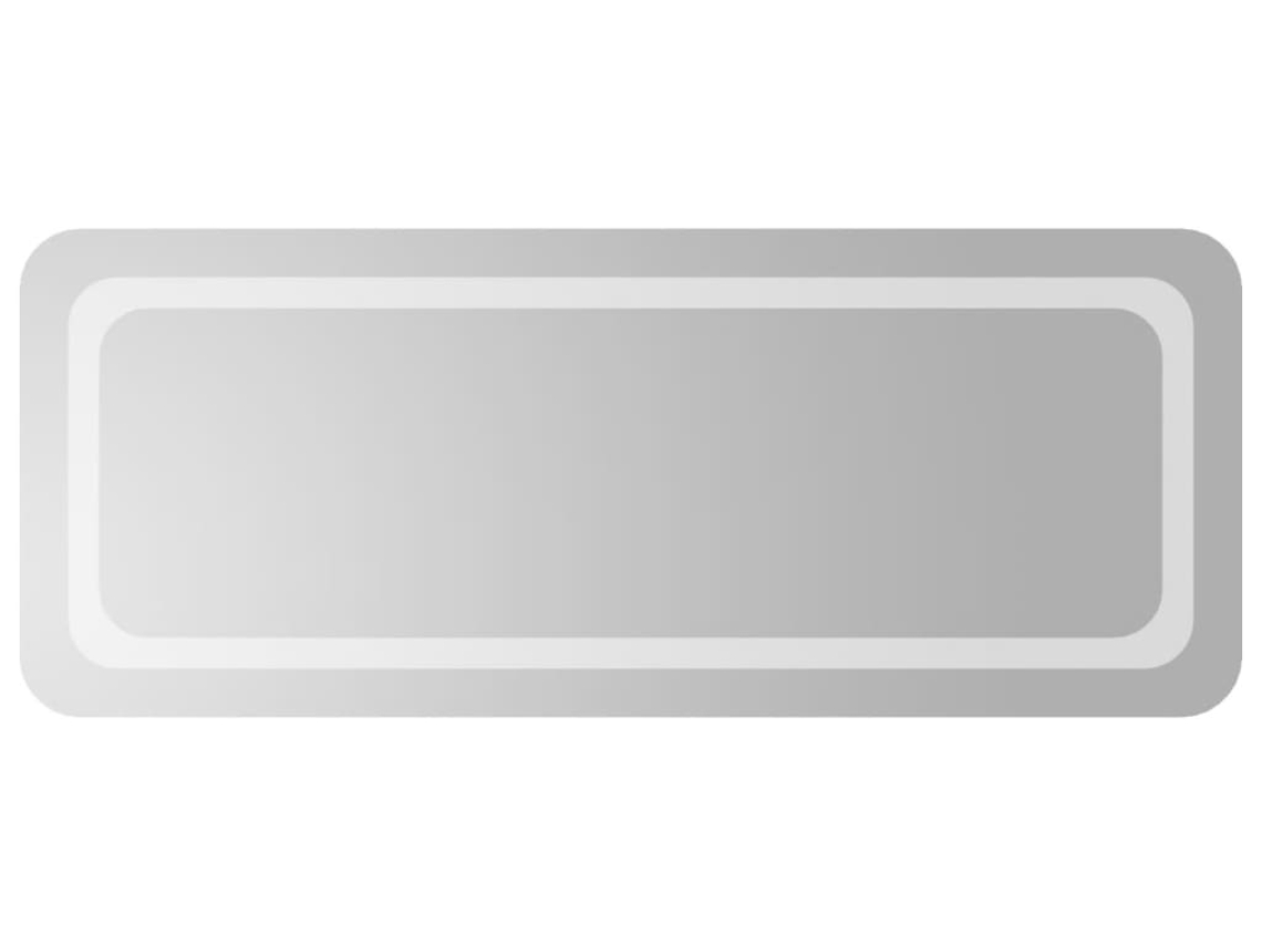 Led Bathroom Mirror, Led Bathroom Mirrors Vidaxl Transparente Vidro (40 X 100 Cm)
