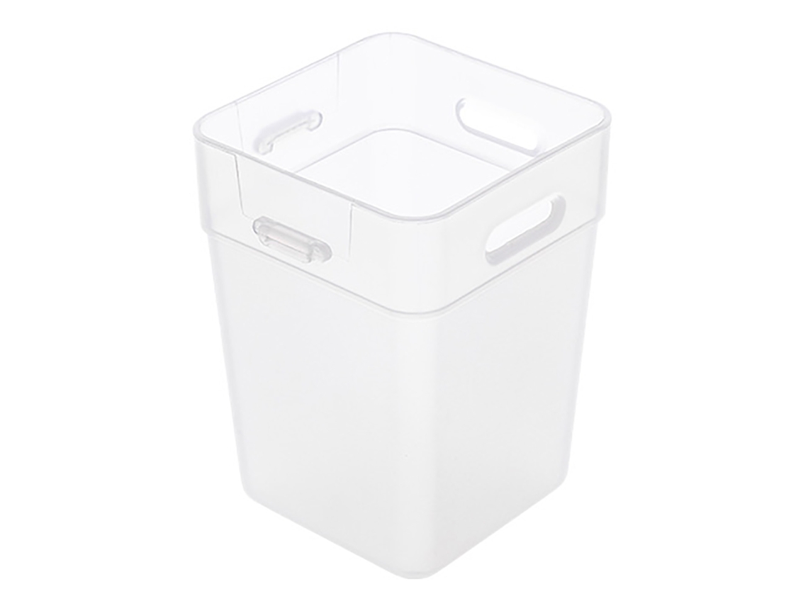 Caixa de armazenamento lateral para geladeira pp branca resistente organizador porta geladeira cozinha com marca