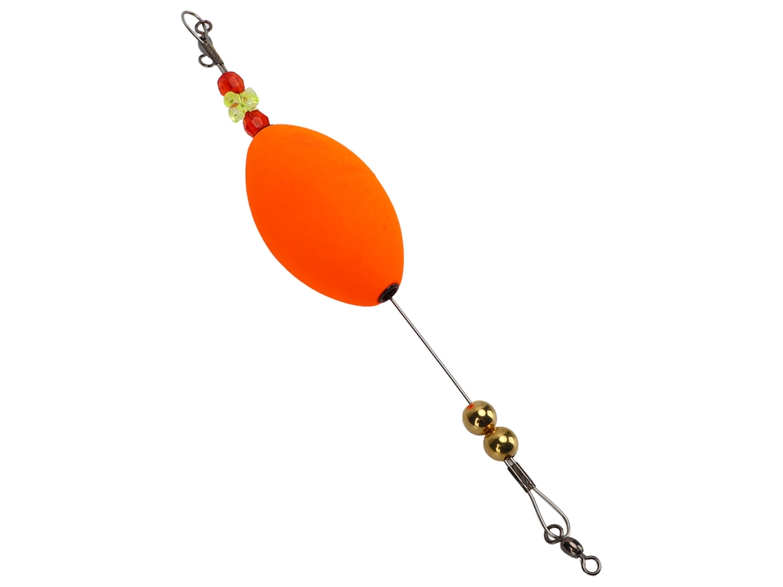 Flutuador Cork Peixe Vermelho Sensível Profundo Laranja