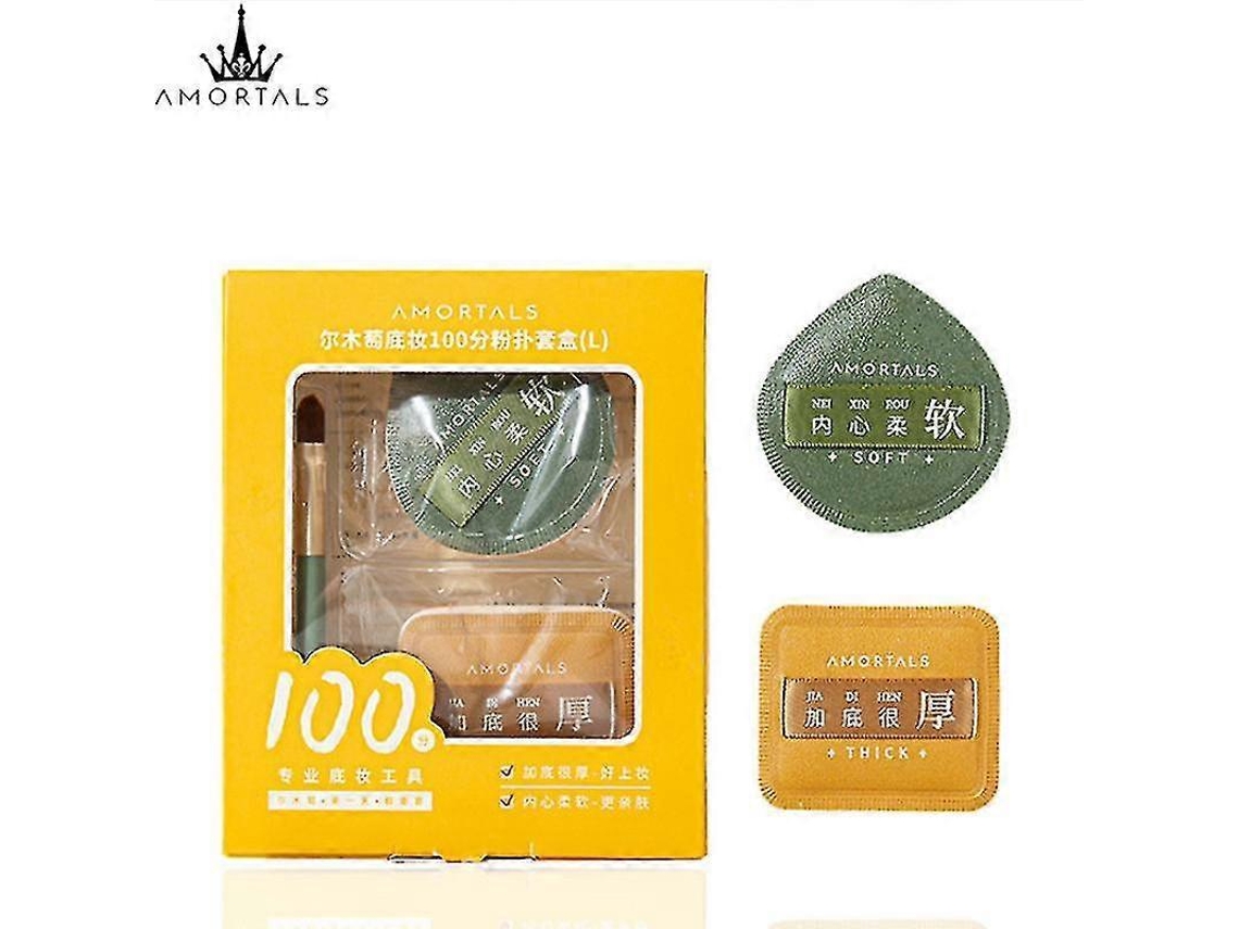 Pincel Para Corretivo Soft Air Cushion Puff, Esponja Redonda Para Maquiagem, Base Elástica Marshmallow, Pó Esponjoso Everley891