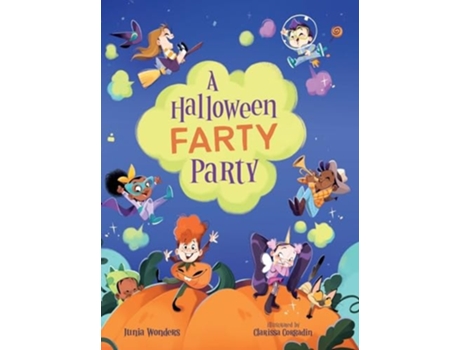 Livro A Halloween Farty Party de Junia Wonders (Inglês - Capa Dura)