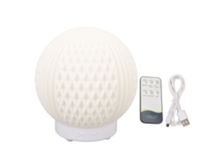 Difusor de Óleo Essencial Moon com Luz de Noite e Umidificador Ultrassônico 200ml