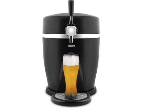 Weasy Pint568 Dispensador De Cerveja 5l Temperatura De 3° A 6°c 60w Alça E Bandeja Coletora Removível Pés Antiderrapantes Jortmrd