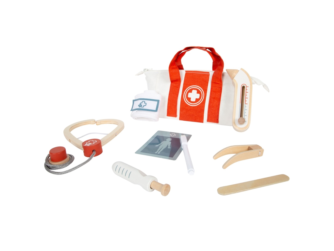 Doctor Bag Play Set Red