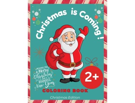 Livro Christmas is Coming ! 25 pages with Coloring book for Christmas de Laritzu (Inglês)