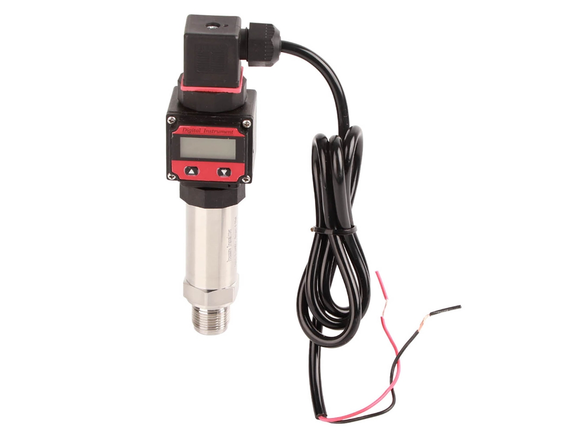 Veloriskku-sensor Transmissor De Pressão De Silício Por Difusão Com Lcd Digital Precisão Alta 24v Dc 4‑20ma 0-500kpa