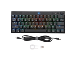 Teclado Mecânico LAXISCREED Tri mode Iluminação Rgb