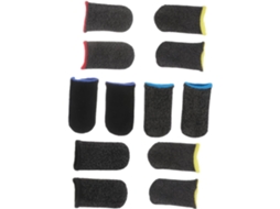 Conjunto De 6 Pares Dedeiras Respiráveis Para Jogos Mobile Antiderrapantes, Ultrafinas, Absorvem O Suor, Ideais Para