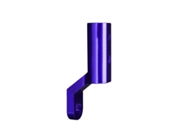 Suporte De Extensão Para Espelho Retrovisor De Motocicleta, Multifuncional, Em Liga De Alumínio Cnc, Para Celular, Azul.