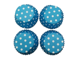 Formas De Papel Fáceis Remover, Forminhas Decorativas Fofas Para Mini Cupcakes, Muffin Com Estampa Bolinhas Casamentos, Aniversários E Bebês