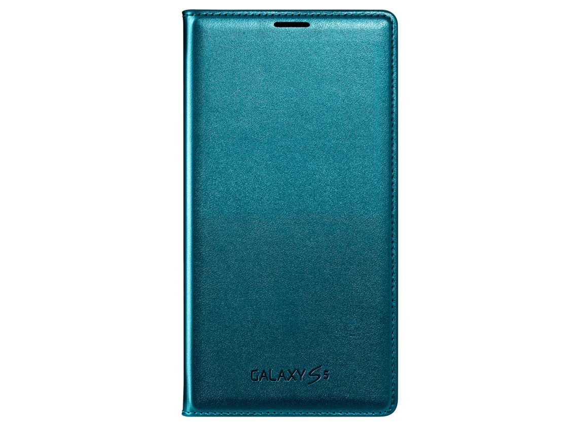 Capa Flip SAMSUNG p/ Galaxy S5 Azul