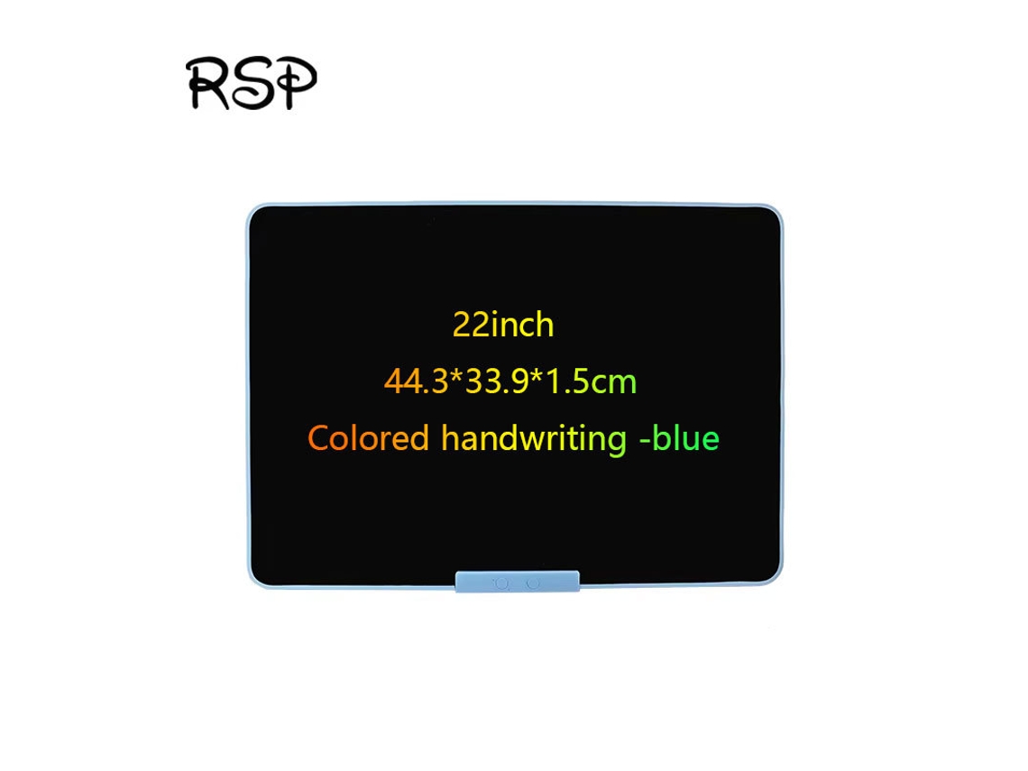 Mesa Digitalizadora Lcd com Tela Colorida para Desenho Infantil.modelo Recarregável com Tela Azul de 22 Polegadas CHENNNLS