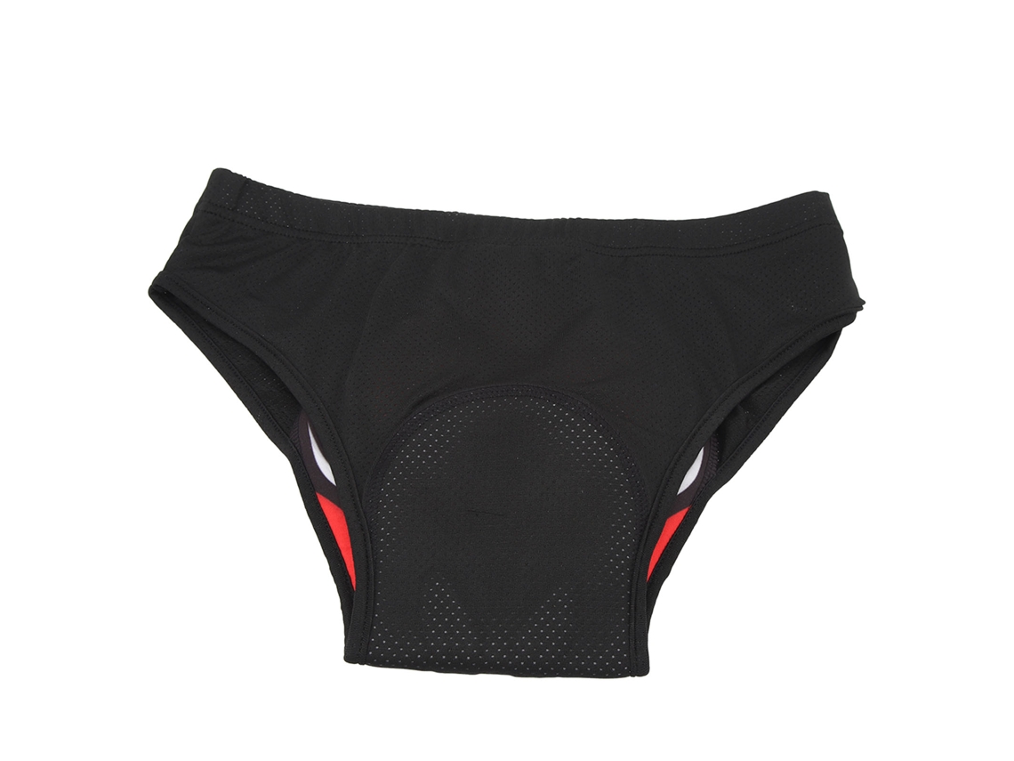 Calcinha Triangular de Ciclismo Masculino Confortável Respirável Secagem Rápida com Almofadas de Silicone | S/MARCA