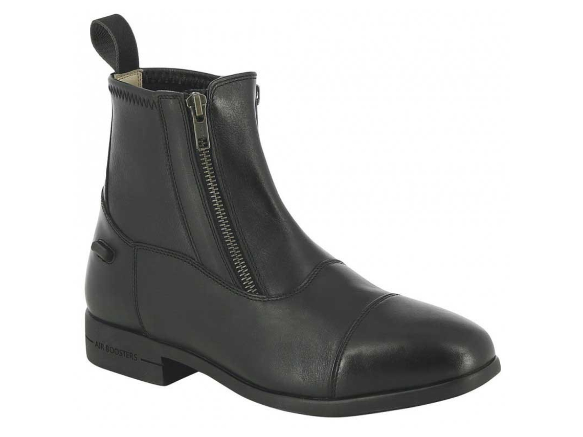Botas Equitação Double Zip Preto Eu 44Equitheme