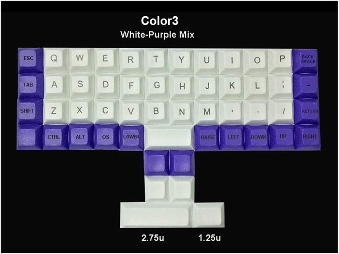 Lurelia Keycaps Pbt, Cor Branco Para Teclado Mecânico