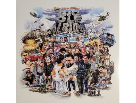 Day To Remember Big Ole Album Vol. 1 Vinil Laranja Marmoreado Edição Limitada Capa Dupla Fueled By Ramen