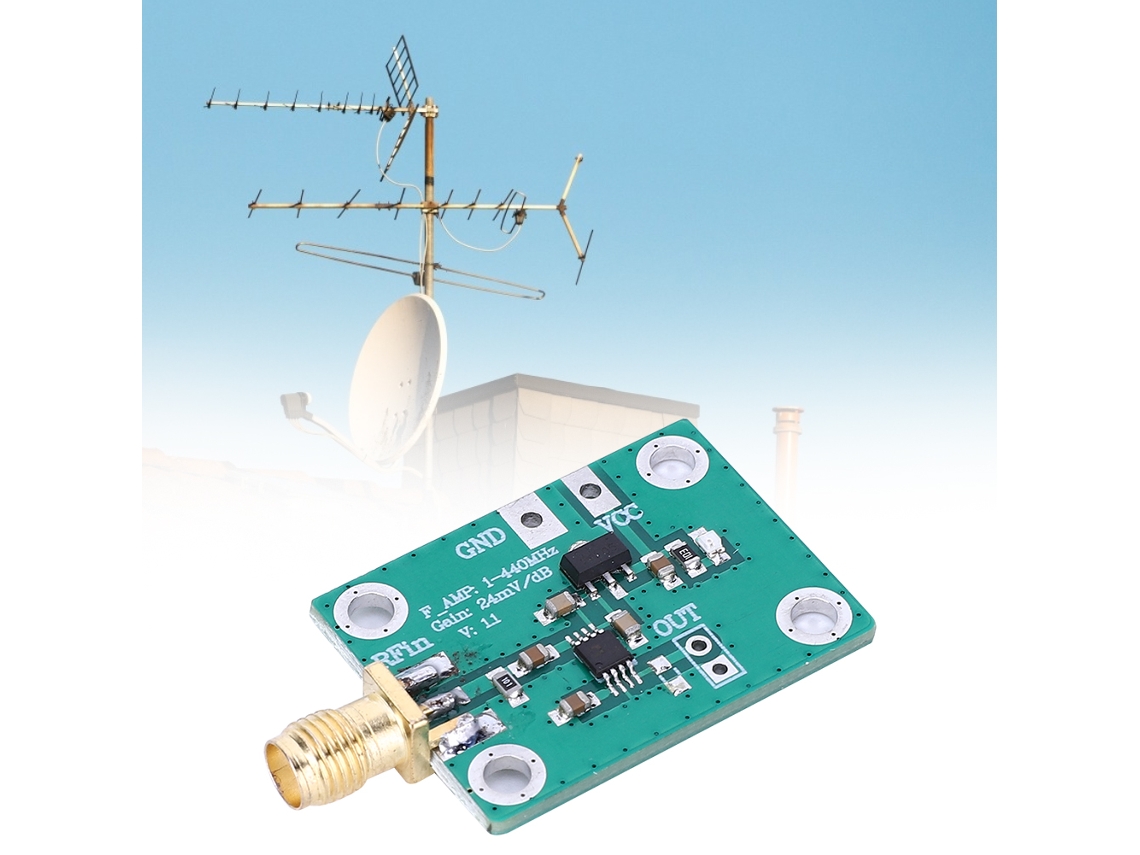 Laxiscreed Rf Log Detector Ad8310 Para Teste De Potência De 1 A 440mhz