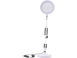 Lâmpada de Aumento Led Recarregável com Luz Usb, Lupa de Mesa para Manicures e Costura. SFUSHOS