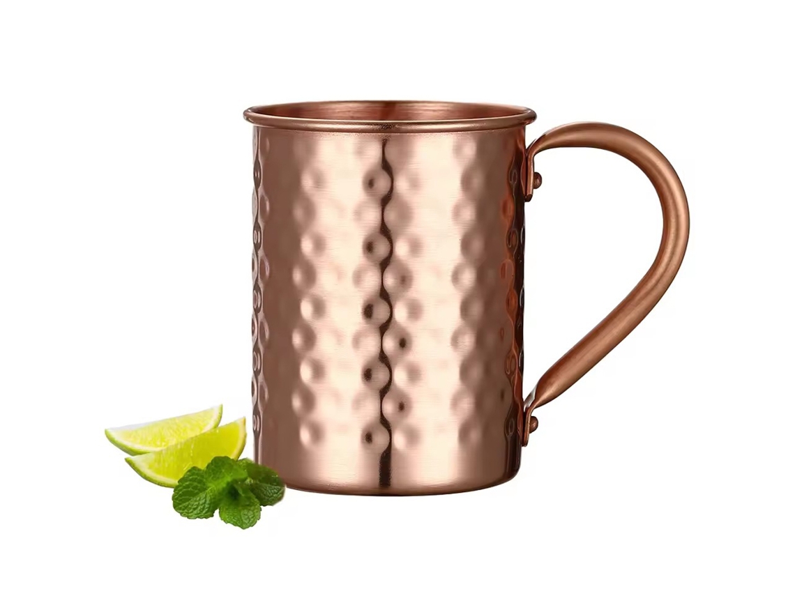 Caneca De Metal Resistente, 450ml 16oz Ideal Para Cerveja, Café E Outras Bebidas Caneca De Metal Maciço Mdug