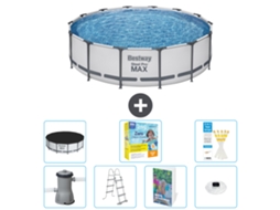 Bestway Piscina Bestway Steel Pro Max Redonda - 427x122 Cm - 8-peças S526