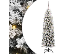 Vidaxl Árvore De Natal Artificial Verde 150 Cm Pvc E Aço E Plástico