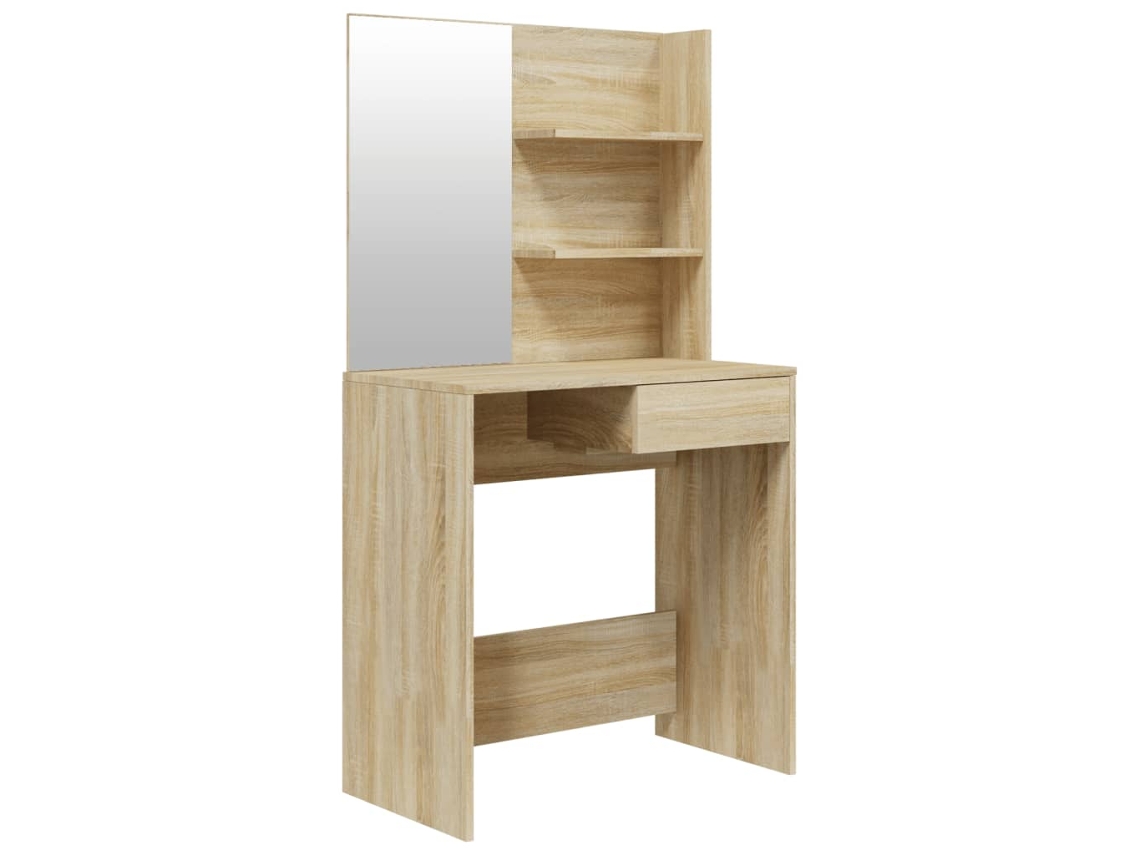 Dressing Table, Dressing Tables Vidaxl Marrom Madeira Processada