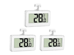 Termômetro Digital Para Refrigerador E Freezer Ly Ebike (pacote Com 3, Branco)