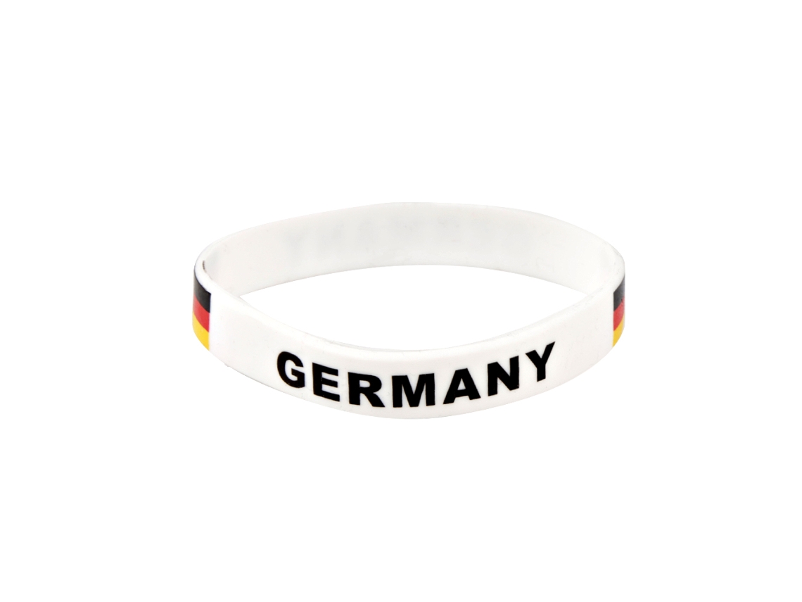 Pulseira De Silicone Bracelete Bandeira Nacional