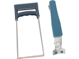 Pinça Anti Escaldante Valiclud Para Pratos E Tigelas, 2 Peças, Aço Inoxidável E Silicone, Resistente Ao Calor, Acessório