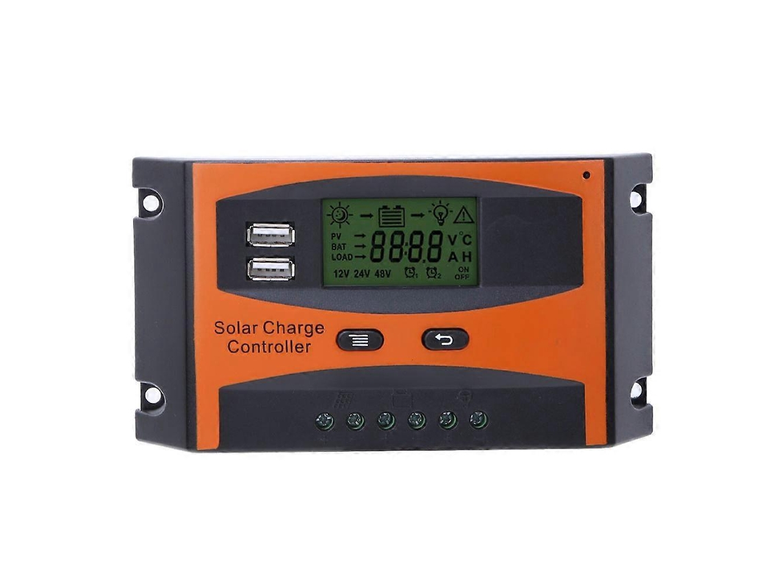Controlador De Carga Solar Pwm Com Identificação Automática, Regulador De Painel Solar 12/24 V 20 A Olysi Shop