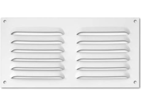 Grelha Alumínio INOFIX Branco (100x200mm)