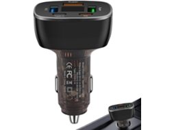 Carregador Rápido Para Carro, Adaptadores De Carregamento Rápido Para Carro