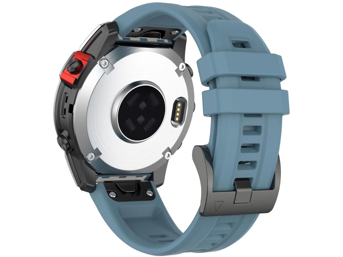 Pulseira ORYSIN em metal e silicone para Garmin Fenix 7 Pro