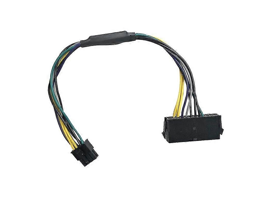 Cabo De Força Principal Cabo Adaptador De Energia Atx De 24 Pinos Para 8 Pinos Para Dell Optiplex 3020 Slowmoose