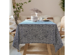 Toalha De Mesa De Linho De Algodão Japonesa Lavável Retangular Azul Ondas Do Oceano Casa Café Mesa De Jantar Lareira Forno De Micro-ondas Capa Ondas