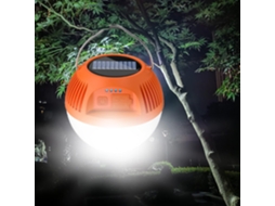 Lanterna solar suspensa com 3 modos e carregamento USB AQUAFORGE