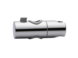 Suporte para Ducha Ajustável em Altura com Rotação de 360 Graus para Barra Deslizante de 19 25mm de Aço Cromado Polido