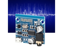 Módulo Receptor De Áudio 5.0 Mp3 Decoder Diy Para Auto: Amplificador De Alto-falante