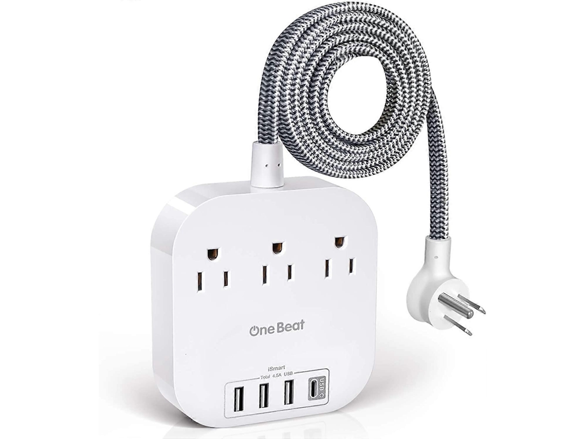 Extensão Elétrica Com Múltiplas Tomadas Para Ligar Todos Os Seus Dispositivos Com Segurança. Olysi Shop