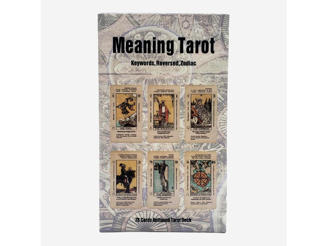 Novos Significados Das Cartas de Tarô, Cartas de Jogo de Tarô, Modelos Populares MDUG