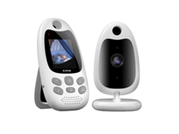 Babá Eletrônica Vb610 Com Tela De 2 Polegadas, Intercomunicador Voz Bidirecional E Visão Noturna Automática. Aquaforge