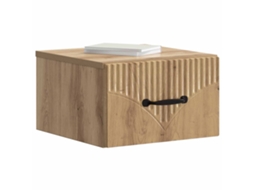 Gabinete de Canto Montado na Parede 2 Pcs Carvalho Arttisan MAISON EXCLUSIVE